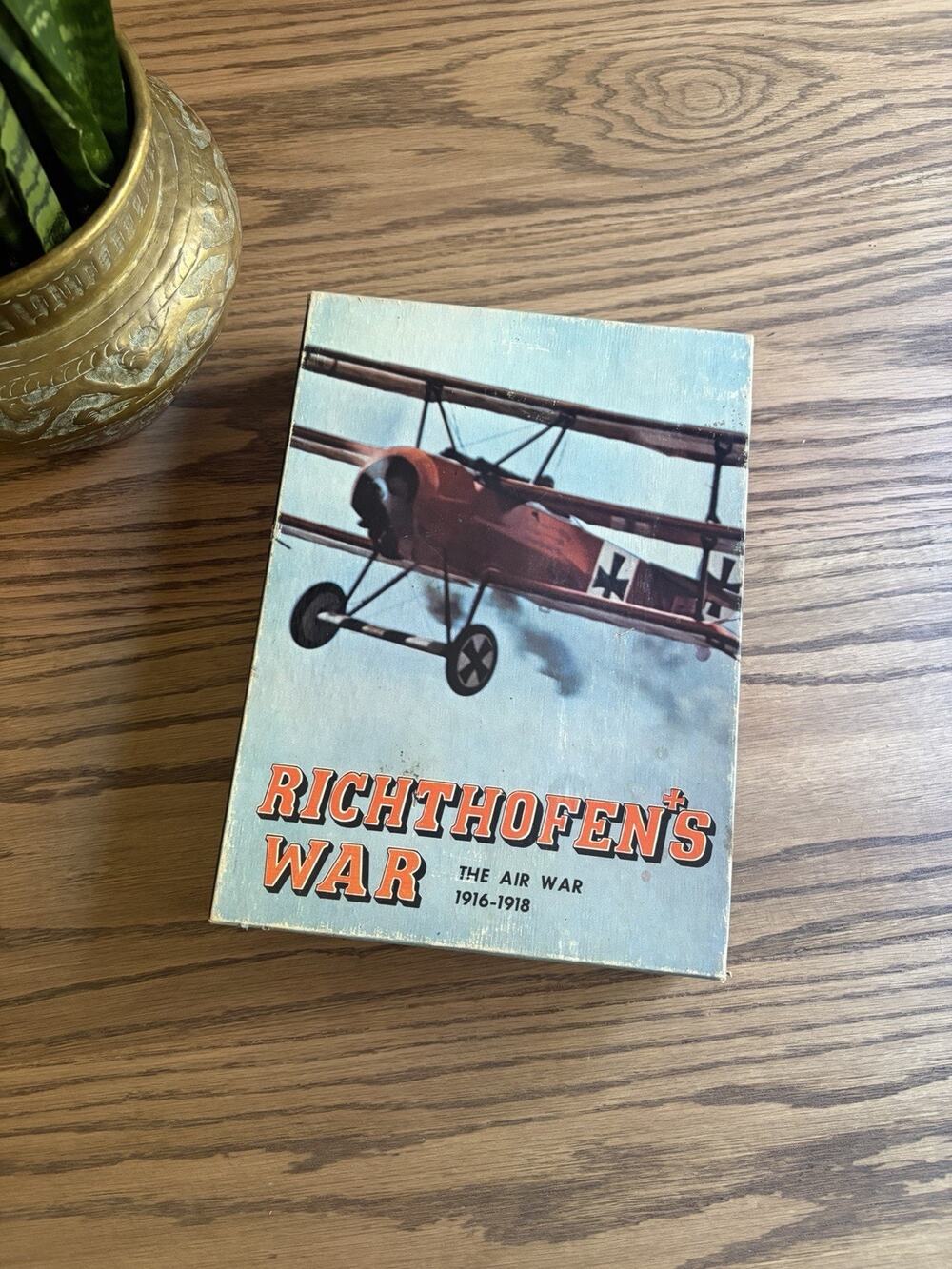 Vintage WWI Board Game Richthofen's War The Air War 1916-1918 Avalon Hill 1972